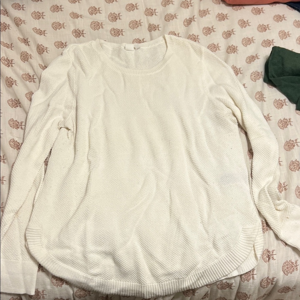 GAP Cream Women's Crew Neck Sweater